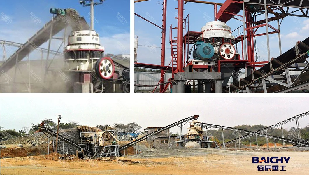 Mining Aggregate Stone Crushing Machine, Hydraulic Marble Cone Crusher Machine, CS Series Single Cylinder Hydraulic Cone Crusher