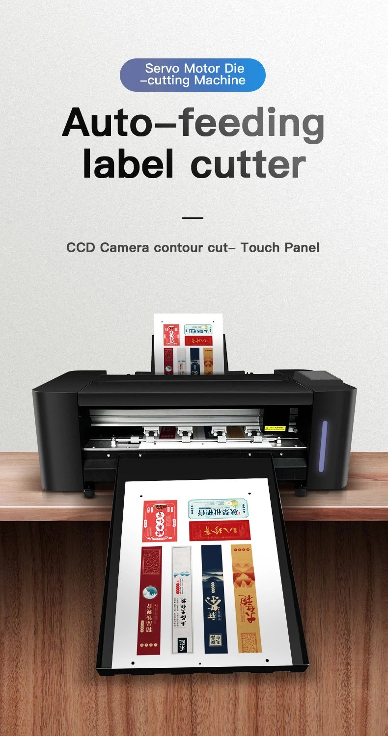 1500mm/S Sticker Label Card Digital Die Cutting Cutter Machine Continuous Cutting Factory Direct Sales