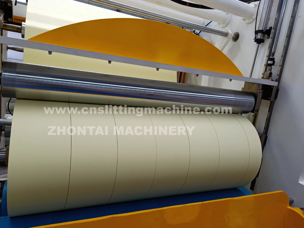 Jumbo Paper Rolls Slitting Rewinder Machine with Automatic Knife Moving System