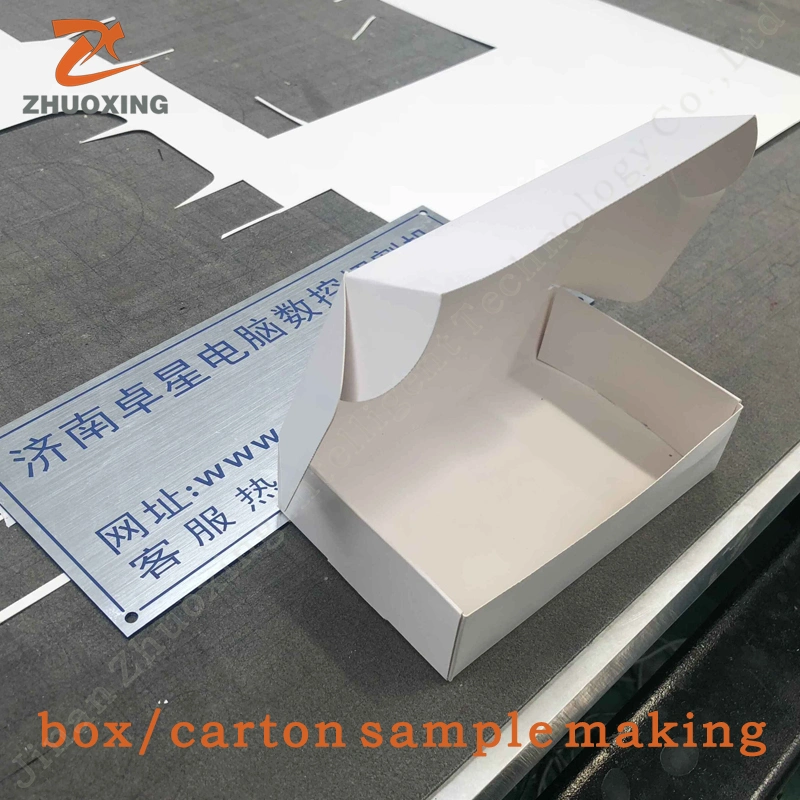 Corrugated Paper Board Carton Making Machine Digital Cutter with Cutting Creasing Marking Not Die Equipment Can Handle Printed Cardboard