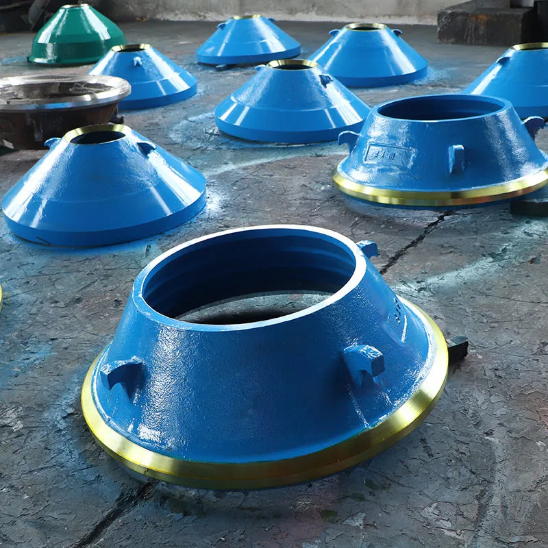 High Manganese Steel Mantle and Concave Suit CH &amp; CS Series Mining Machine Stone Rock Crusher Cone Crusher Bowl Liner
