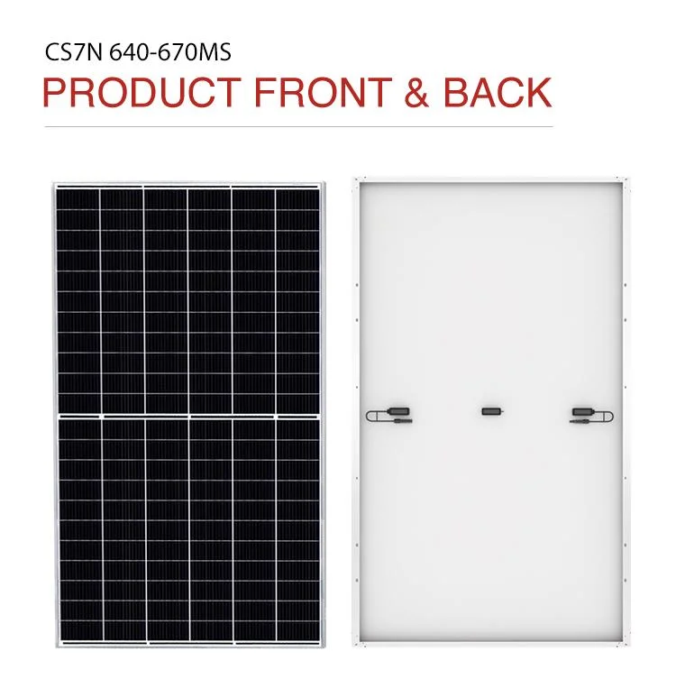Canadian Solar Panels Hiku 7 670W 660W 665W Bihiku 7 Series Mono Solar Panel CS7n 670ms