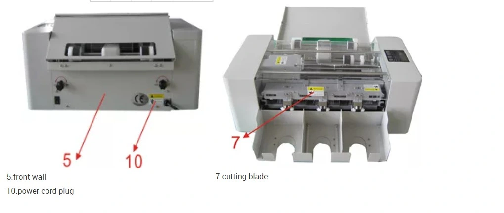 A4 Electron Business Card Die Cutter ID Card Automat Cutter