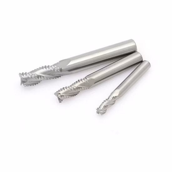 HRC55 2/4flutes Solid Carbide Roughing Machine Cutting Tool