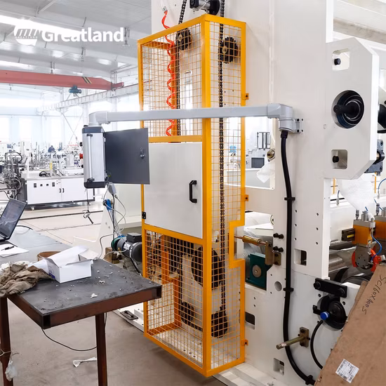 Easy to Use Jumbo Roll to Roll Rewinder Whit Shaft Less Core Changing System of Hot Sale Jumbo Roll Slitting Rewinding