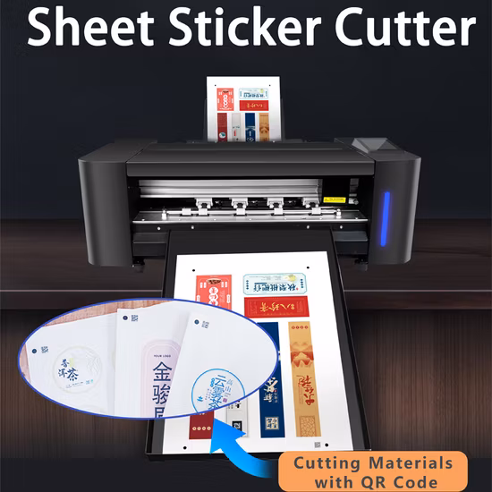 1500mm/S Sticker Label Card Digital Die Cutting Cutter Machine Continuous Cutting Factory Direct Sales