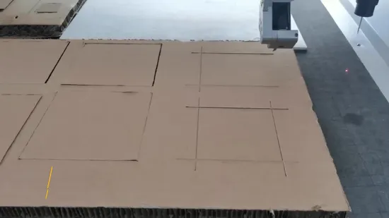 Carton Box Cutting Machine Cardboard Die Cutting Machine Digital Flatbed Cutter