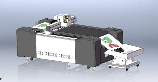 Automatic Carton Cardboard Paper Digital Cutter