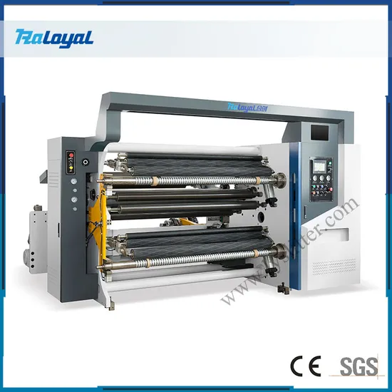 Shaftless Loading Plastic Film Slitter Rewinder Machine